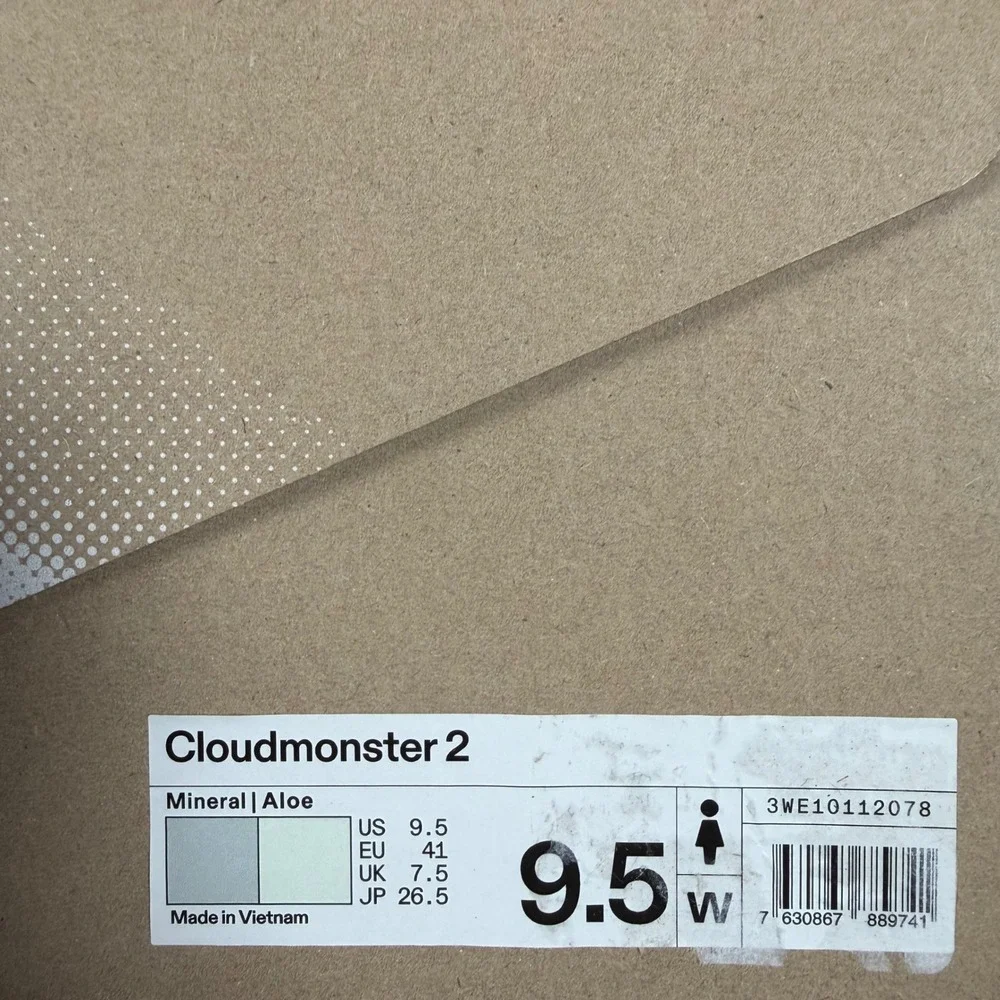 On Running Cloudventure Sneakers in Sage Green and White